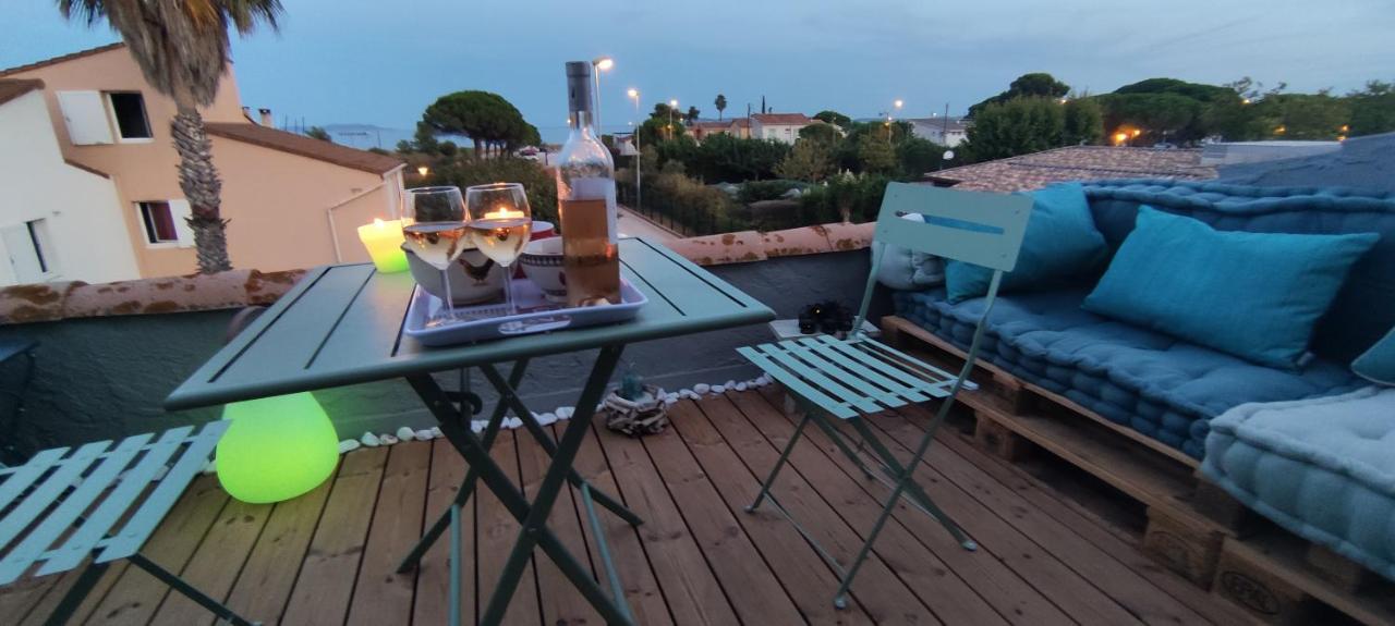 Suite Avec Tropezienne Vue Mer Hyères Buitenkant foto